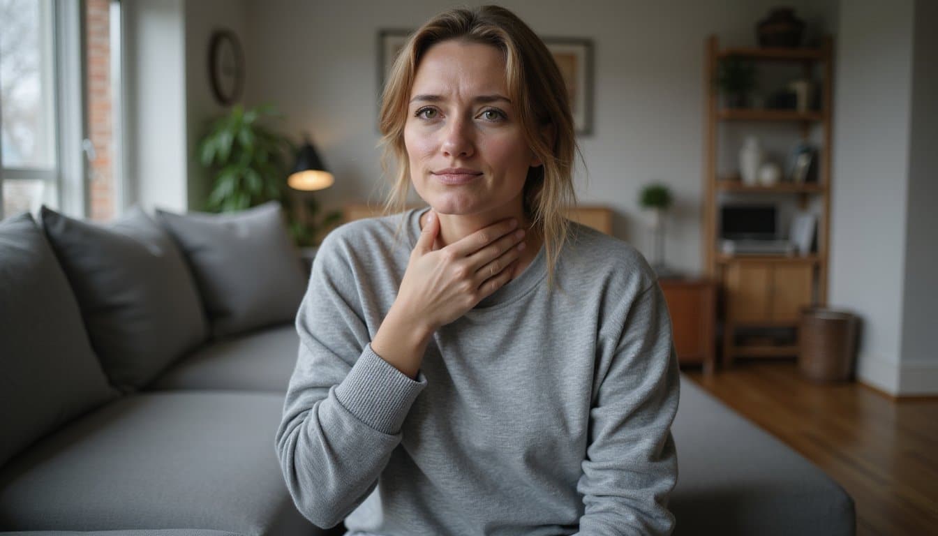 physiological responses irritate throat tissue