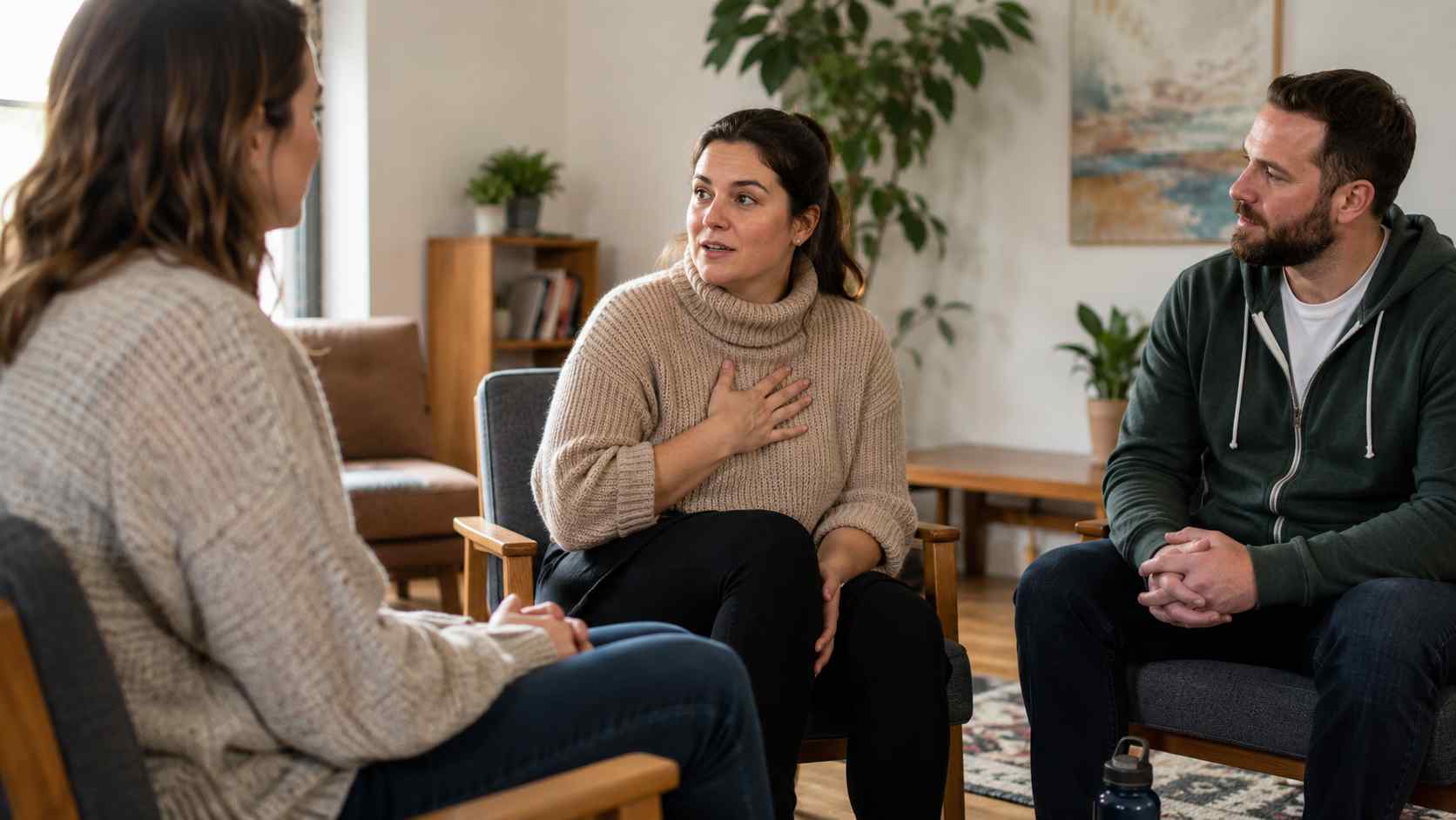 trained therapist ensures safe emdr